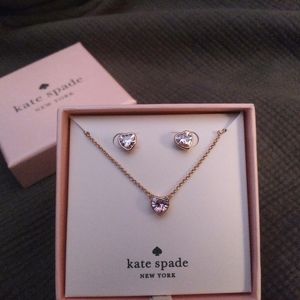 SOLD Kpate Spade Romantic Rocks Pendant Box Set